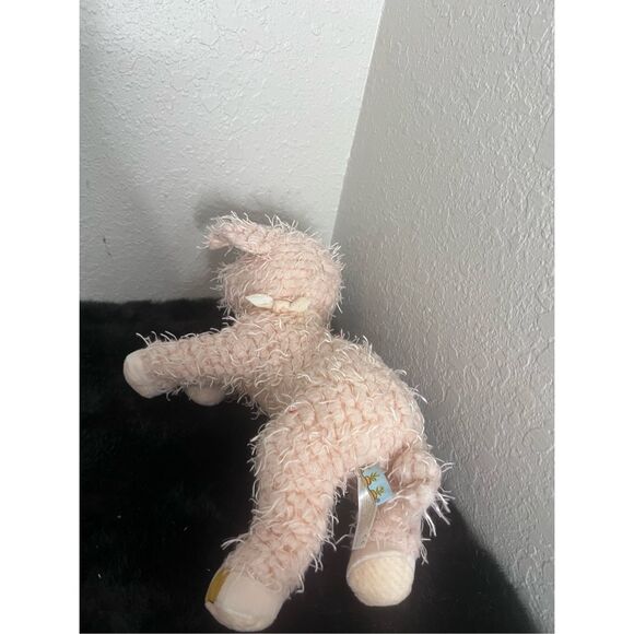 Bunnies by the Bay Red Thread Collection Pink Hammie the Pig plush - Picture 4 of 4